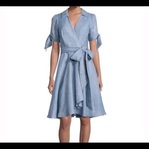 Milly Valerie Midi Wrap Dress